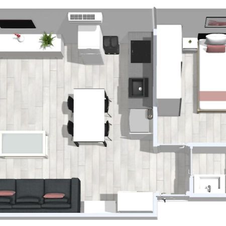 Roses Apartments 2 - Vista Mar Lateral 1Habitacion المظهر الخارجي الصورة